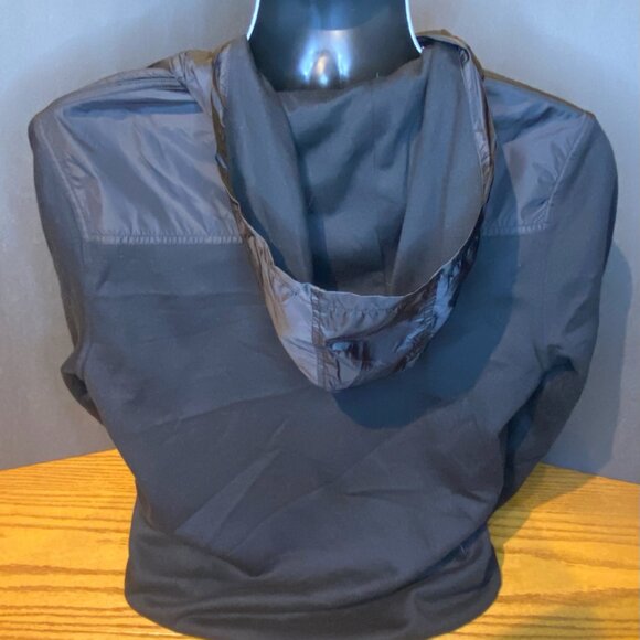 Michael Kors Linde hooded jacket Black size Medium - Picture 3 of 5